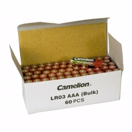Camelion 60 st. LR03/AAA alkaliska batterier